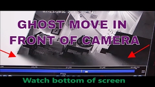 Paranormal activity caught on surveillance camera while we were sleeping
