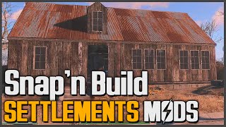 Fallout 4: Snap'n Build Mods, Homemaker, & Decorations for Settlements