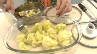 Faça uma Couve-flor gratinada