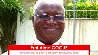 Joachim AGBETIME reçoit Prof. Aimé GOGUE comme invité sur radio Victoire Fm