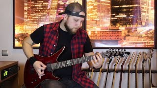Metallica - Master Of Puppets (riff guitar cover). Студент Алексей Жуков