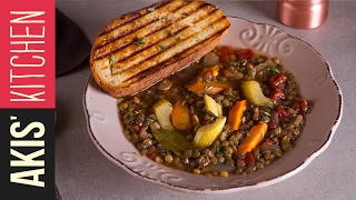 Lentil Soup | Akis Petretzikis Kitchen