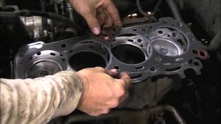 Isuzu cylinder head installation