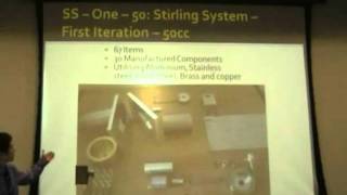 GMIT - Mechanical Engineering - Final Year Presentation - The Stirling Engine