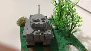Withe Tiger Tank (homenagem ao filme de guerra russo de Karen Shakhnazarov, de 2012)