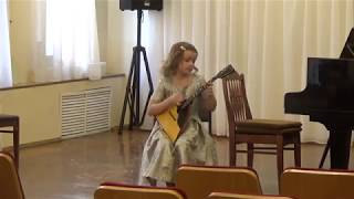 A.Arkhipovskiy “Vanya” Anastasiia Tiurina (8 years old) balalaika