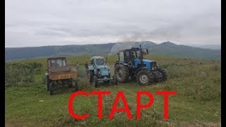 Какой трактор сильнее при подъеме на высоту? #Беларусь, #т40 и #т16