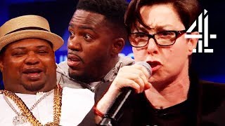 Big Narstie & Guests BLOWN AWAY by Sue Perkins Rap?! | The Big Narstie Show