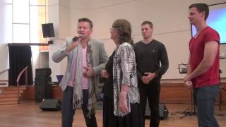 Painful fibromyalgia and stomach ulcer miracle healing - John Mellor Healing Ministry
