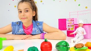 Профессия для куклы Барби - повар! Игры для девочек