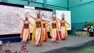 Tari Lénggang Cisadané, SMK PGRI 1 Tangerang, 2014. [Enhanced]