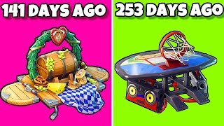 10 RAREST GLIDERS In Fortnite! - Ranking RARE Fortnite GLIDERS (ITEM SHOP GLIDERS)