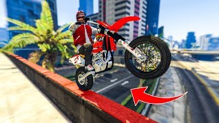 INSANE REAL LIFE BIKE STUNTS! - (GTA 5 Stunts & Fails)