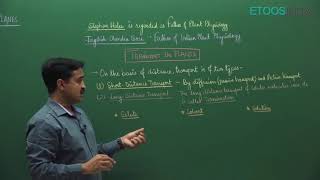 NEET Transport in Plants video Lecture by Himanshu Agarwal (HA Sir)