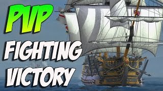Naval Action Alpha Gameplay! Fighting HMS VICTORY