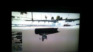 GTA Online баг на полет под текстурами