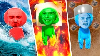 Я ПРЕВРАТИЛСЯ В ЖЕЛЕЙНОГО ЧЕЛОВЕКА И ЗАТРОЛЛИЛ ВСЕХ МАЙНКРАФТЕРОВ!