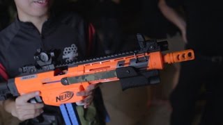 LONGSHOT in a Recon Retaliator - Gavin Fuzzy's Nerf War Loadout | Make Test Battle