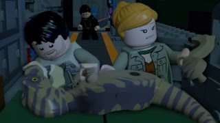 LEGO Jurassic World Walkthrough Part 7: InGen Arrival (The Lost World)