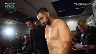 GLORY 47 Lyon Undercard: Official Weigh-in