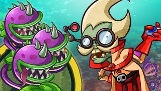 Plants vs. Zombies Heroes - Professor Brainstorm Vs Chomper A Taste For Zombies Mission 24