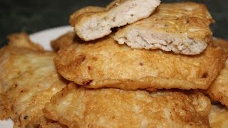 КАК ПРИГОТОВИТЬ ОТБИВНЫЕ ИЗ КУРИНОГО ФИЛЕ