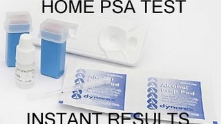 PSA Test (Do it yourself) Video
