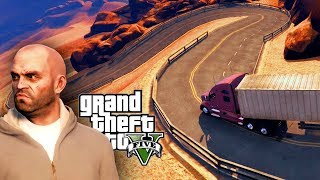 GTA 5 MOD VITA REALE: Paura nel Grand Canyon + Fiat Uno