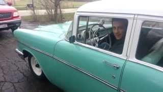 1957 Chevrolet Bel-Air Small Block V8 Straight off the Headers Daytime Cruise
