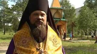 Освящение часовни в Печоре