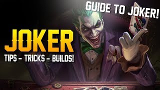 Arena of Valor: HOW TO PLAY JOKER [Tips, Tricks, & Builds]