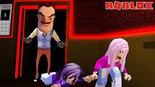 HELLO NEIGHBOR'S CREEPY ELEVATOR! / ROBLOX