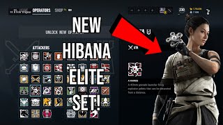 New Hibana Elite Gameplay (Gadget, Uniform, Camos)