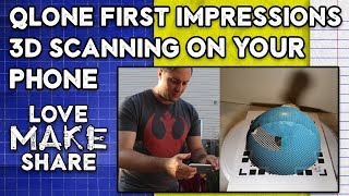 3D Scanning with your Phone - Qlone App First Impressions