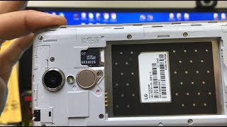 How to install SD and SIM card into LG K8 2018