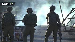 RAW: New scuffles erupt after Israelis return to Palestinian Qusra