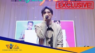 JUST IN: James Reid serenades the crowd with his latest single "RIGHT THERE"