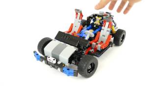 LEGO Technic 40th Anniversary Car Chassis (4K)
