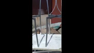 Производство стульев на металлическом каркасе. Металлик-искра VS Хром эффект