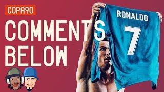 Ronaldo Smashes Barcelona Before Red Card  | Comments Below
