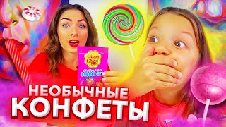 Challenge ЧЕЛЛЕНДЖ ? Необычные КОНФЕТЫ Против Продуктов / Вики Шоу