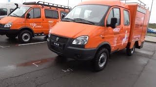 Обзор нового Соболь 4WD полный привод new и мы идём на выставку КомТранс 2017