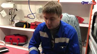 Курянин напал с топором на бригаду «скорой помощи»