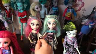 Обзор на мою коллекцию кукол Monster Hign