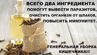 ВСЕГО ДВА ИНГРЕДИЕНТА ПОМОГУТ ВЫВЕСТИ ПАРАЗИТОВ. Противопаразитарные свойства гвоздики и семени льна