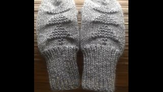 ❄ Вязаные варежки ❄ Вязание спицами для начинающих ❄Часть 2 Женские варежки ❄