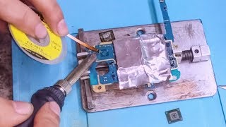 Samsung i9200 ЗАМЕНА ФЛЕШКИ ЕММС / Replace Emmc