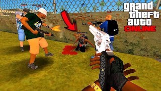 GTA SAN ANDREAS - VIDA DO CRIME #8 | ACERTO DE CONTAS & ASSALTO A LOJA COM O BONDE