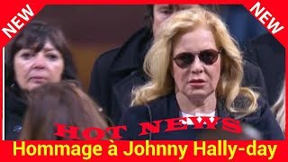 Hommage à Johnny Hally­day – Sylvie Vartan n’était pas avec le cortège offi­ciel