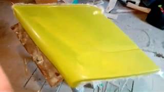 Изготовление детали из стеклопластика своими руками, полный процесс. От... и до...